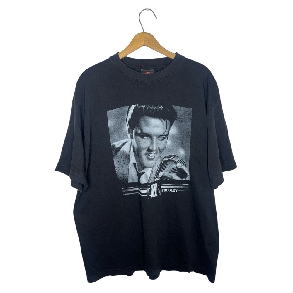 Elvis Presley CH Gold Series Size XL King of Rock & Roll Graphic T Shirt